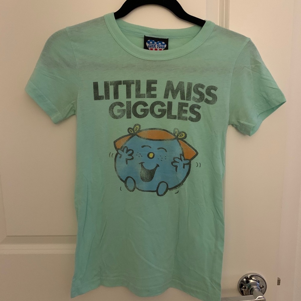 Junk food Little Miss Giggles tee